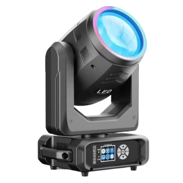 200W Moving Head Light LED RGBW 15Gobo Beam Stage DMX Spot Light DJ Disco Club